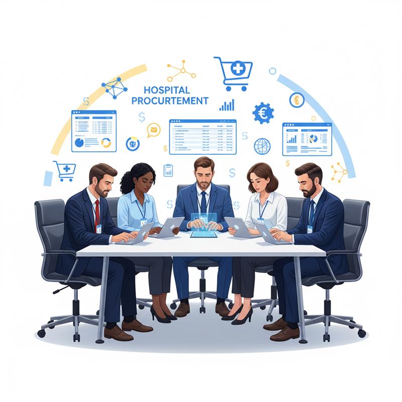 hospital procurement email list