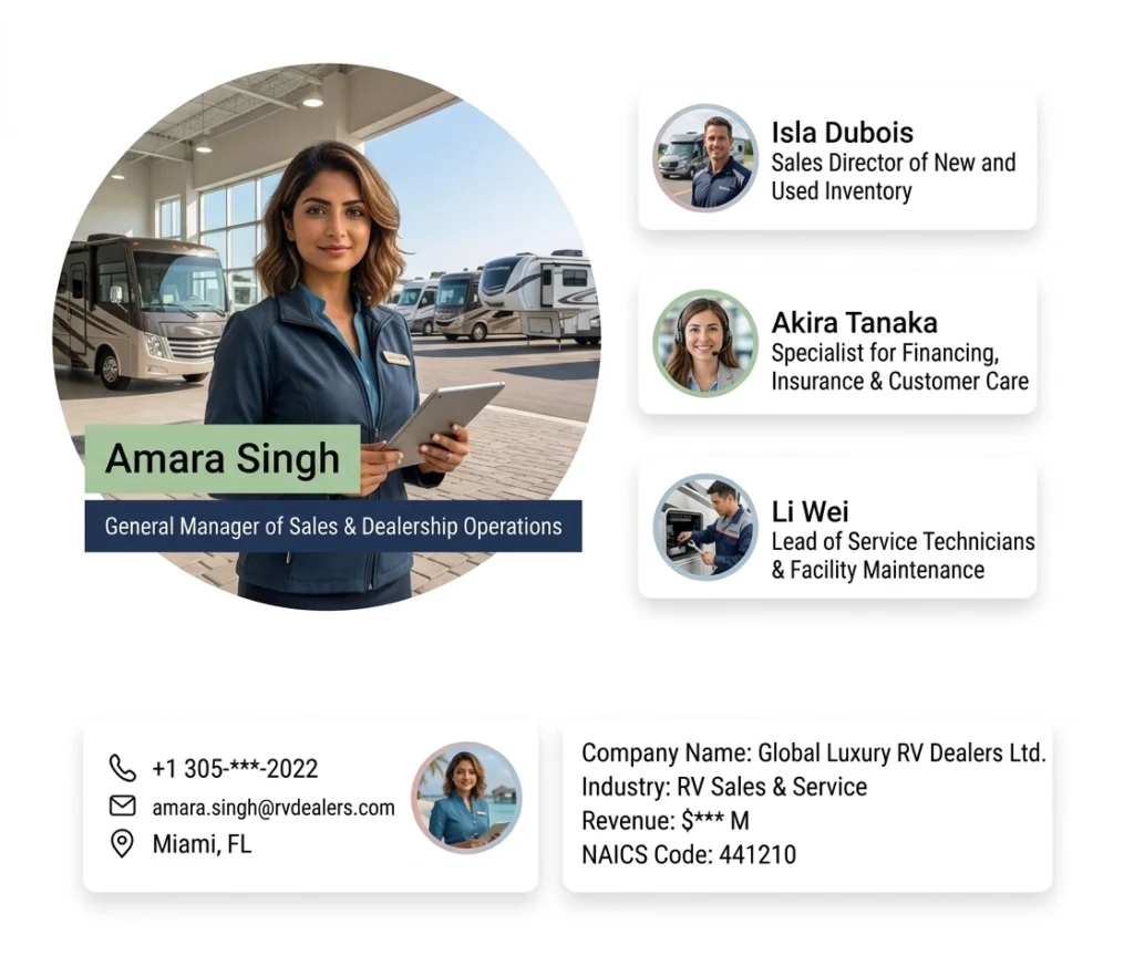 RV Dealers Email List